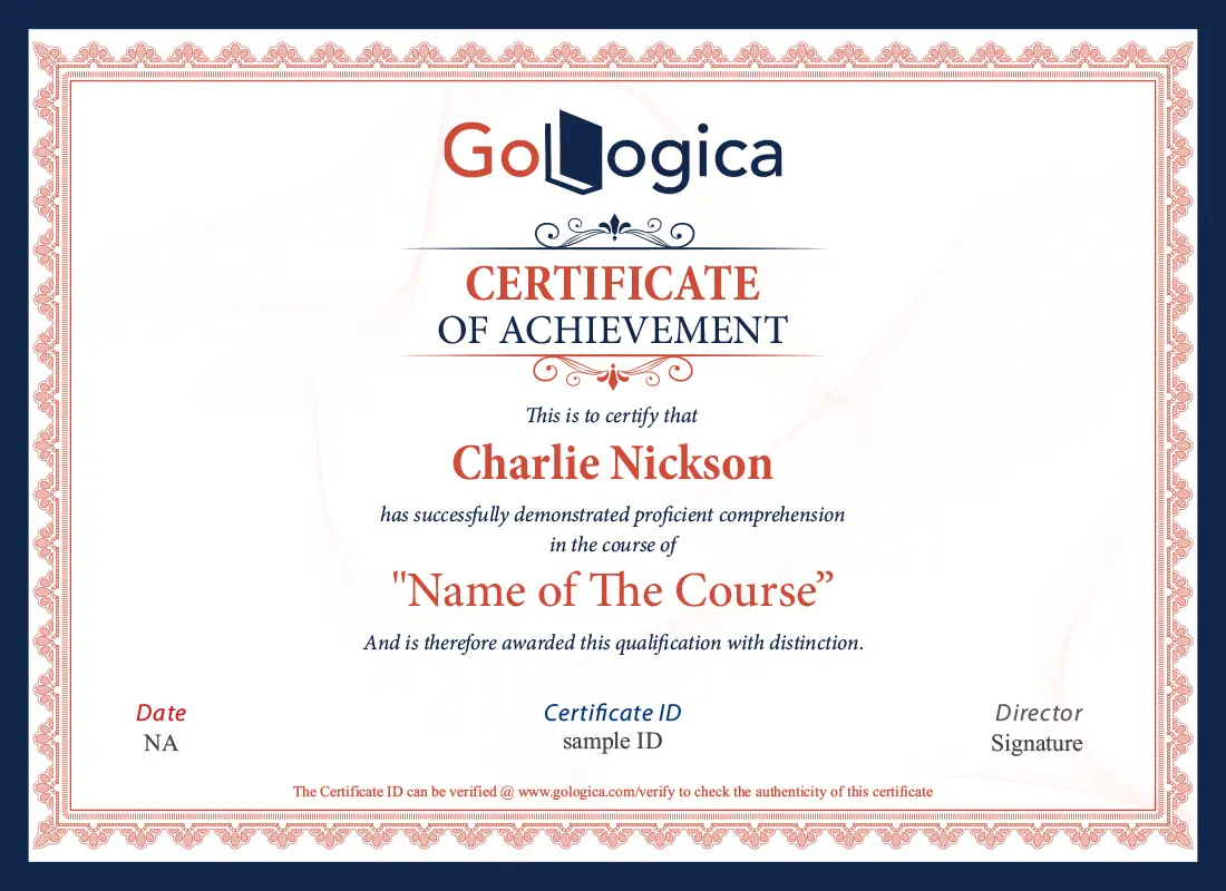 Oracle SOA course certificate