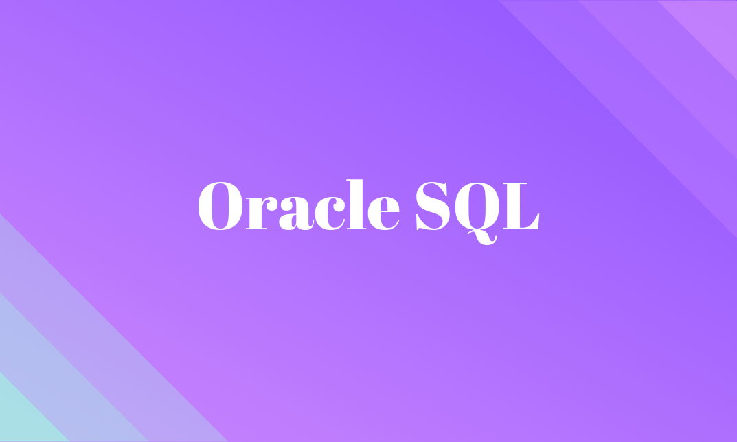 Oracle SQL