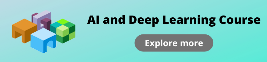 AI and Deep Learning Trining