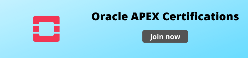 Oracle APEX 