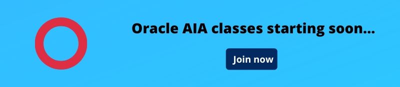 Oracle AIA TRaining