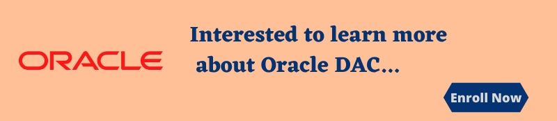 Oracle DAC Training