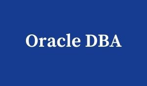 Oracle DBA