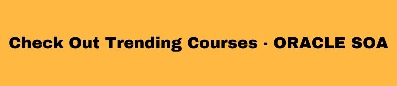 SOA ONLINE TRAINING