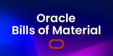 Oracle Bills of Material Training