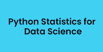 Python Statistics for Data Science Course