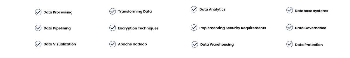 Data Engineering Master Program  skills covered