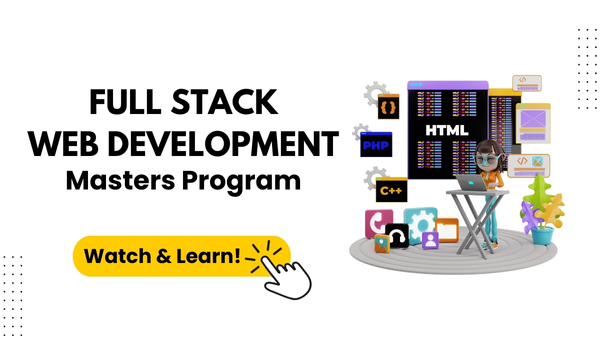 Full Stack Web Developer Masters Program